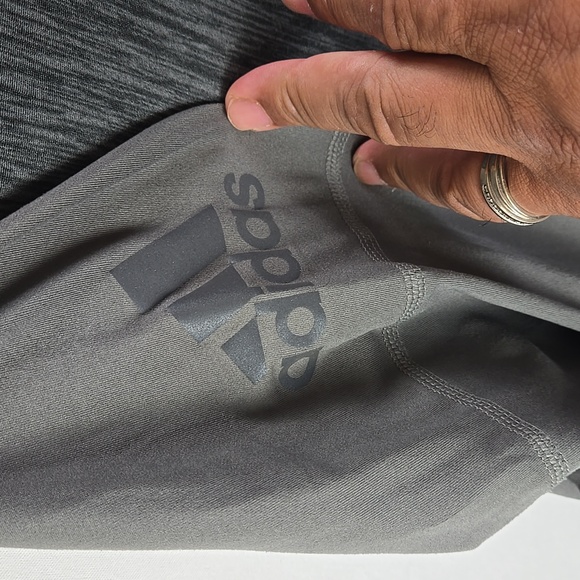 Adidas Climalite Pullover Women's Gray Heather 1/4 Zip Top Sz M - Picture 5 of 11